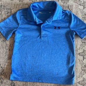 Under Armour Kids Bright Blue Polo